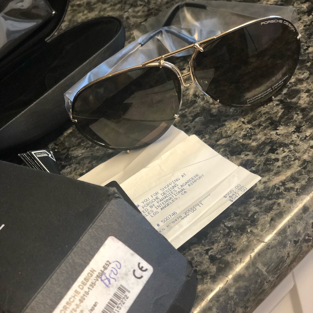 Porsche glasses